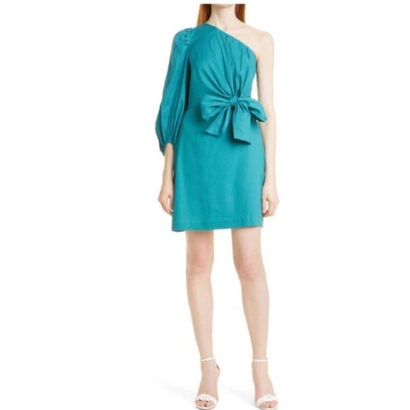 Ted Baker London Lauica One Shoulder Mini Dress with Tie